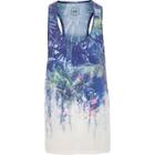 River Island Mens Hawaiian Fade Print Vest