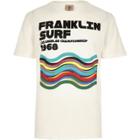 Mens White Franklin & Marshall Print T-shirt