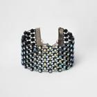 River Island Womens Rhinestone Threaded Bracelet