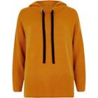 River Island Womens Petite Knitted Hoodie