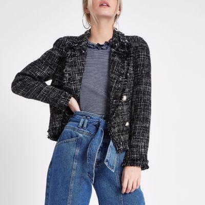 River Island Womens Petite Boucle Trophy Blazer