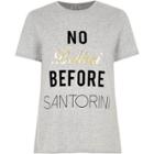 River Island Womens 'santorini' Print Fitted T-shirt