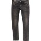 River Island Mens Washed Ollie Spray On Skinny Jeans