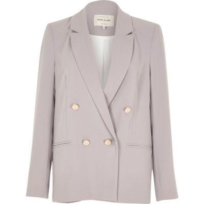 River Island Womens Double Breasted Blazer