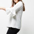 River Island Womens Plus White Double Bell Sleeve Top