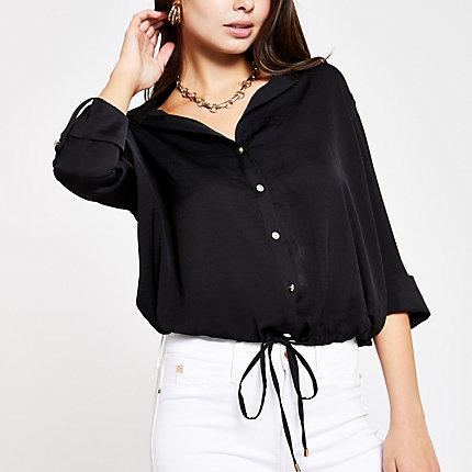 River Island Womens Drawstring Shirt