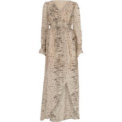 River Island Womens Abstract Print Maxi Dress