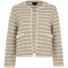River Island Womens And Gold Stripe Jacket
