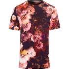 River Island Mens Slim Fit Floral T-shirt