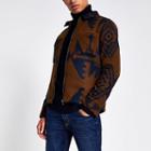 River Island Mens Aztec Print Regular Fit Overshirt