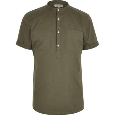 River Island Mens Over Head Short Sleeve Shirt
