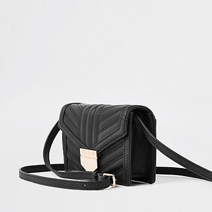 River Island Womens Quilted Cross Body Mini Bag