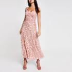 River Island Womens Forever Unique Textured Maxi Dress