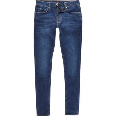 River Island Mens Wash Super Skinny Spray On Jeans