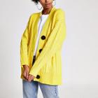 River Island Womens Cable Knitted Oversized Cardigan