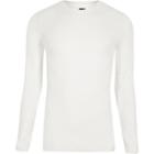 River Island Mens Ri Studio Block Print Muscle Fit Jumper