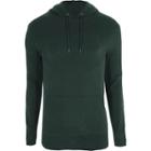 River Island Mens Forest Muscle Fit Hoodie