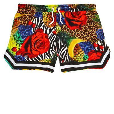 River Island Mens Jaded Tropical Shorts