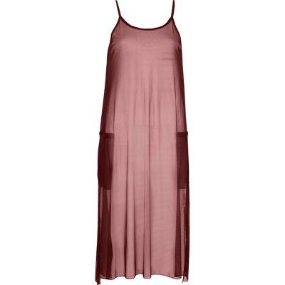 River Island Womens Mesh Longline Tank