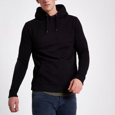 River Island Mens Long Sleeve Slim Fit Hoodie