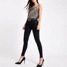 River Island Womens Amelie Mid Rise Skinny Jeans