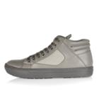 River Island Mensgrey Textured High Top Trainers