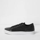 River Island Mens Mesh Side Panel Lace-up Trainers