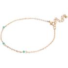 River Island Womens Gold Tone Anklet