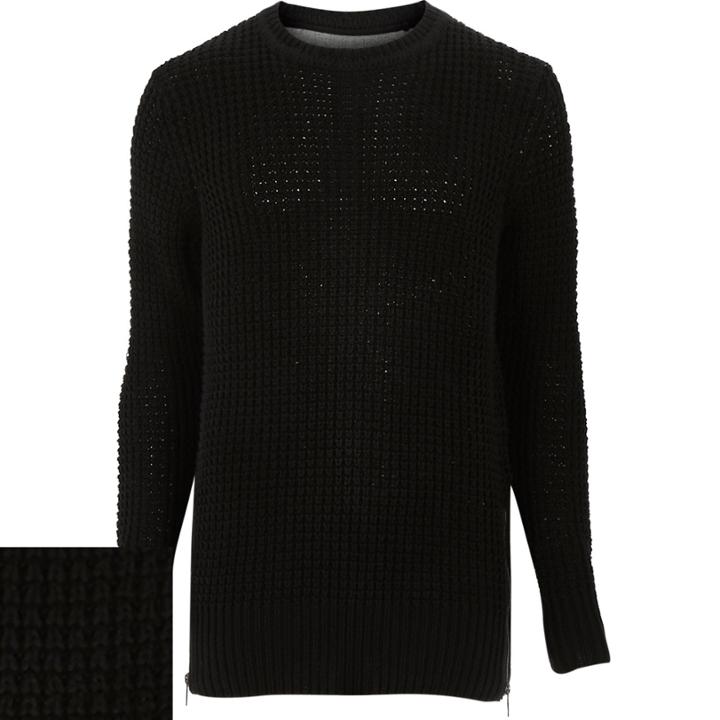 River Island Mensblack Only & Sons Crew Neck Sweater