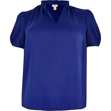 River Island Womens Plus V Neck Shell Top