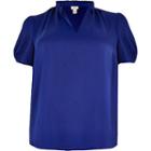 River Island Womens Plus V Neck Shell Top