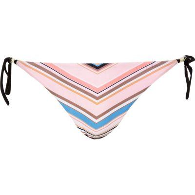 River Island Womens Print String Bikini Bottoms