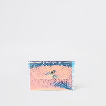 River Island Womens Iridescent Ri Mini Purse