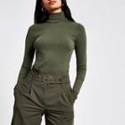 River Island Womens Roll Neck Long Sleeve Knitted Top