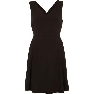 River Island Womens Cross Back Skater Dress