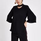 River Island Womens Button Neck Blouse