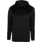 River Island Mens 'golden State' Velvet Block Hoodie