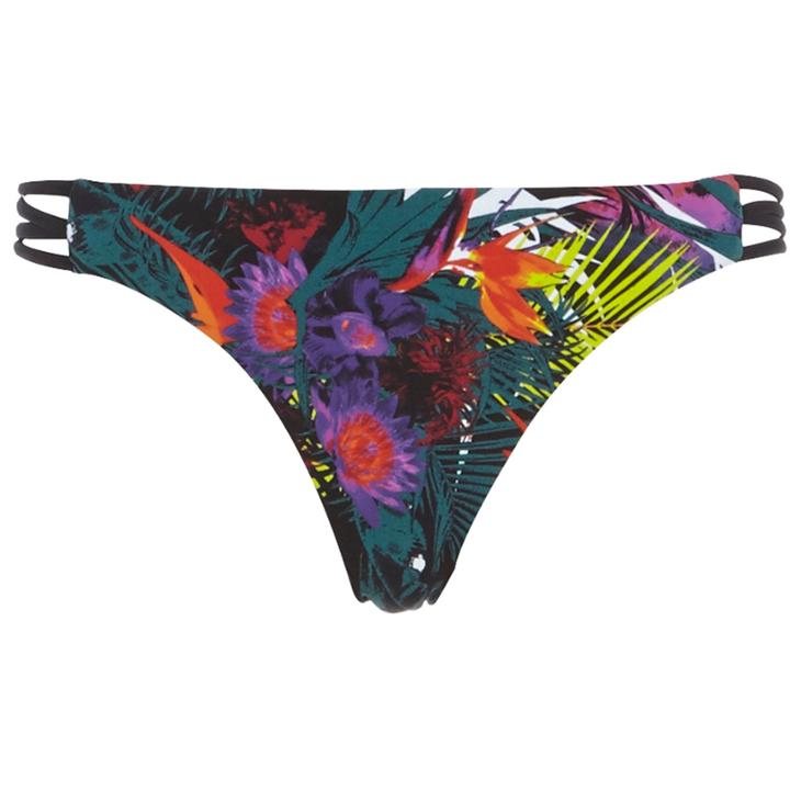 River Island Womens Tropical Print Strappy Bikini Bottoms
