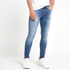 River Island Mens Ollie Skinny Spray On Ripped Jeans