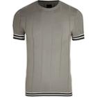 River Island Mens Ripped Muscle Fit T-shirt