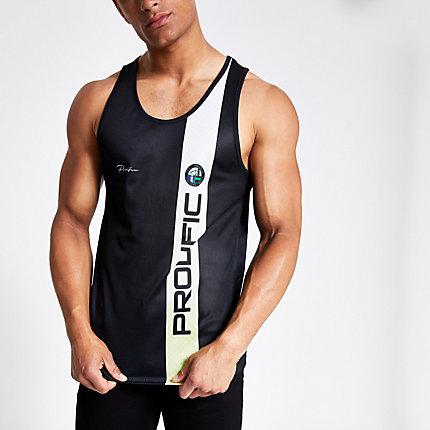 River Island Mens 'prolific' Slim Fit Mesh Vest