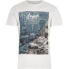 River Island Mens White Jack And Jones City Photo Print T-shirt