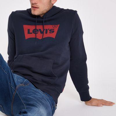Mens Levi's Print Hoodie