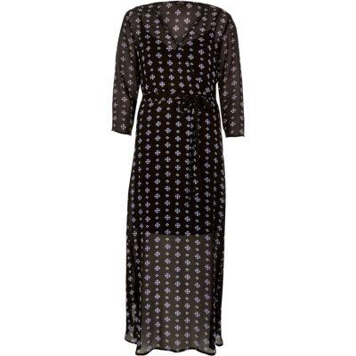 River Island Womens Print Flowing Maxi Dress