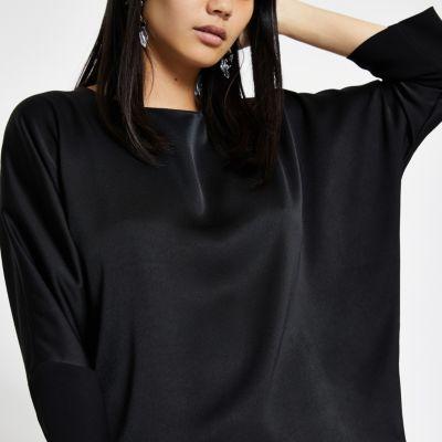 River Island Womens Satin Loose Fit Top
