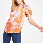River Island Womens Floral Print Shell Top