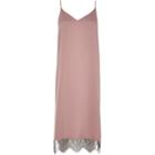 River Island Womens Lace Hem Cami Midi Dress