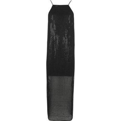 River Island Womens Sequin Maxi Cami Slip Dress