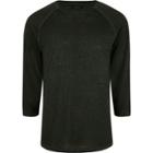 River Island Mens Raglan Sleeve Slim Fit T-shirt