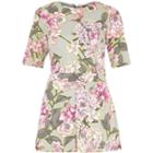 River Island Womens And Pink Floral Print Romper